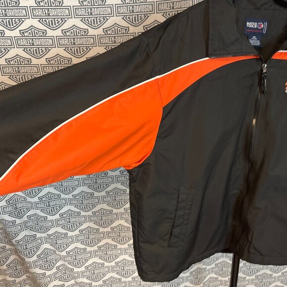 Matco Tools Mens Softshell Jacket Fleece Lined XXL 2XL Black Orange Good As Gold - Picture 7 of 9